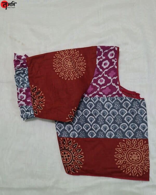 Multicolor Cotton Blouse
