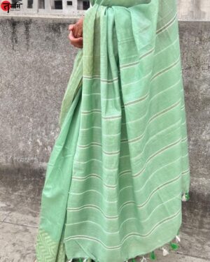 Plain Katan Silk Saree