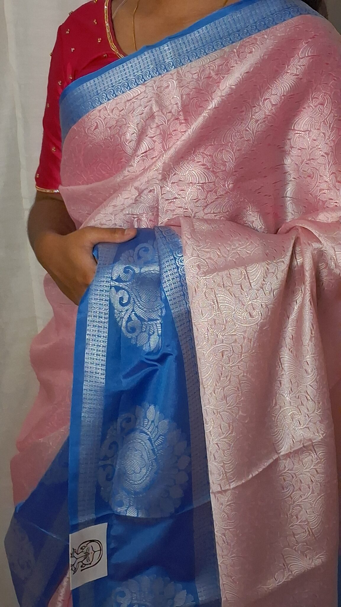 Banarsi cotton silk saree
