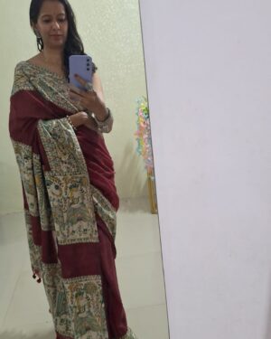 Pure khadi cotton saree